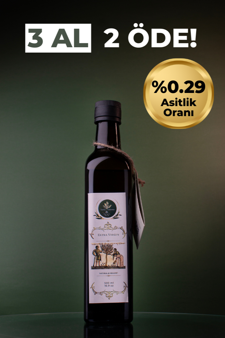 500 ml - Erken Hasat Naturel Sızma Zeytinyağı