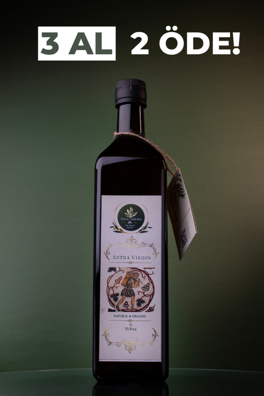 1 Litre - Erken Hasat Naturel Sızma Zeytinyağı