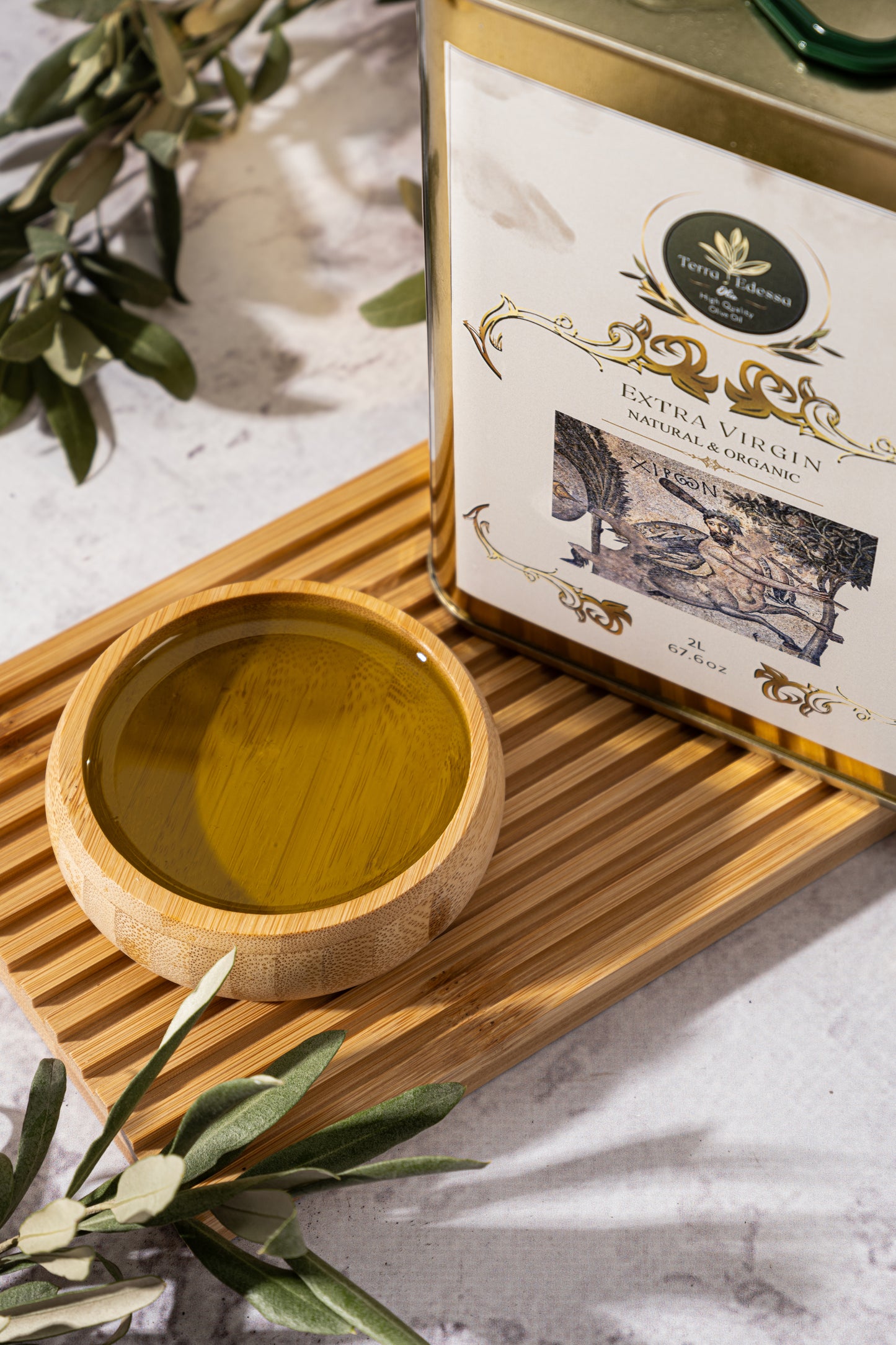 2 Litre - Erken Hasat Naturel Sızma Zeytinyağı